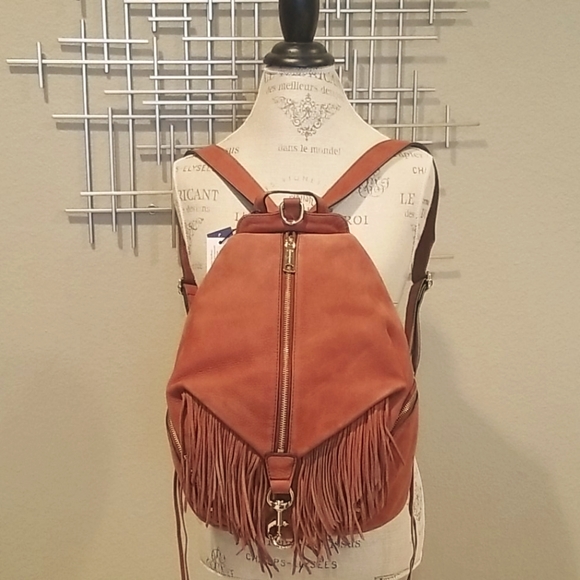 Rebecca Minkoff Handbags - NWT LTD ED Rebecca Minkoff Julian Fringe Backpack
